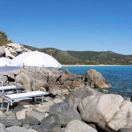 Bianca On Rocky Beach & Private Heated Pool Villa Marongiu