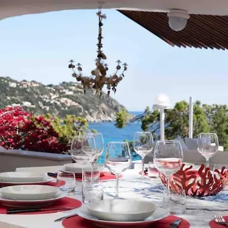 Villa Bianca On Rocky Beach & Private Heated Pool